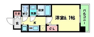 スワンズシティ大阪城南の物件間取画像